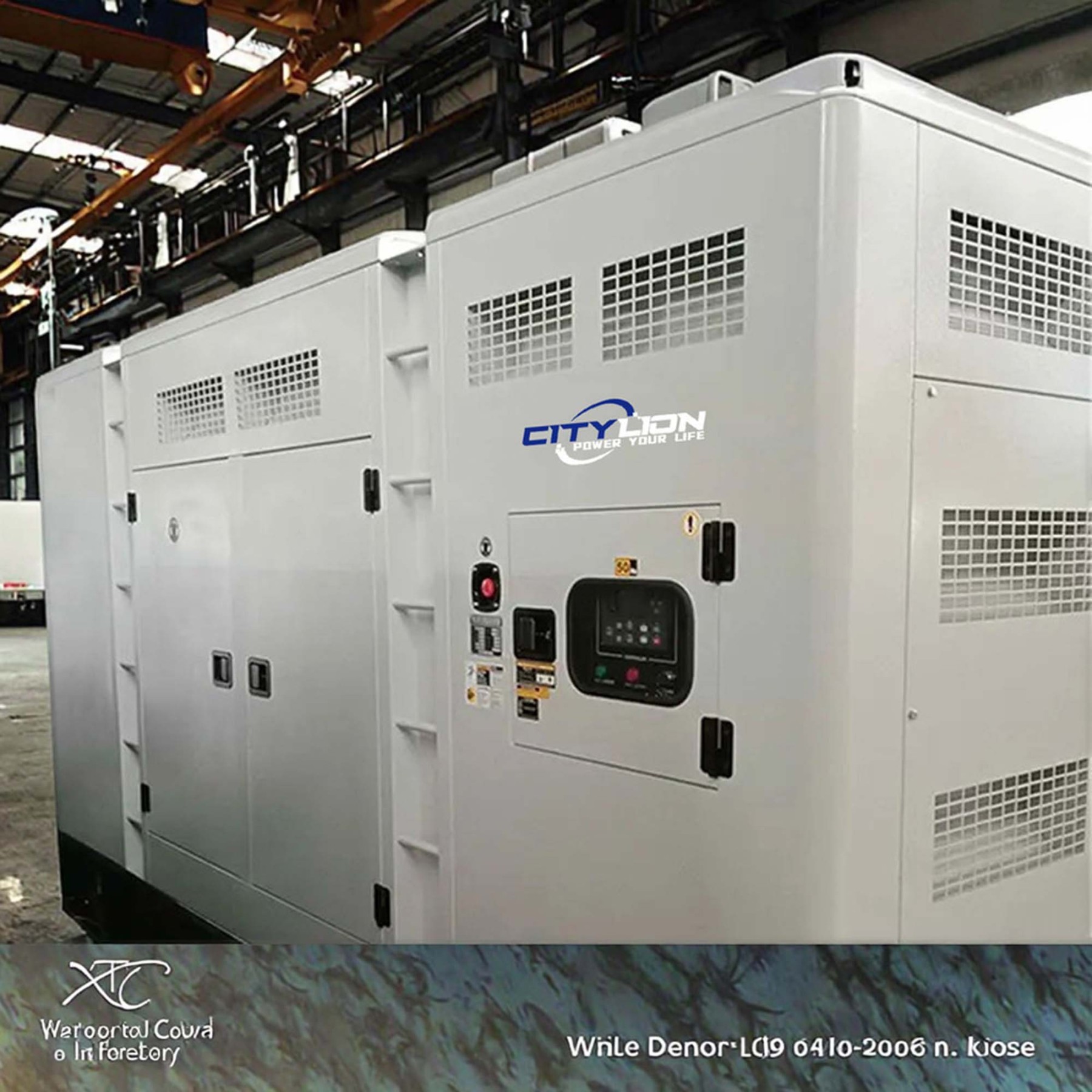 Energy Saving ATS 6/12/16 Cylinder 450-800kW Genset 563kVA 625kVA 750kVA 1000kVA Silent Diesel Generator-CITYLION  |  power your life