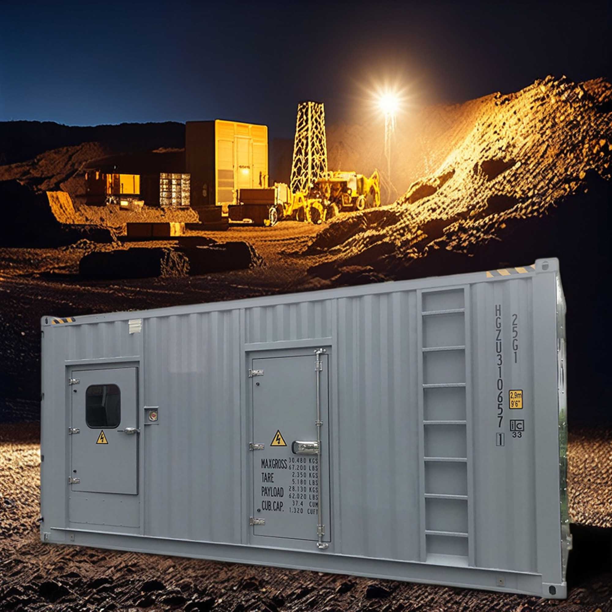 Factory Sale Water Cooled Genset, 1000kW 1600kW 1800kW 2000kW Electric Plant Container Type Silent Diesel Generator-CITYLION  |  power your life