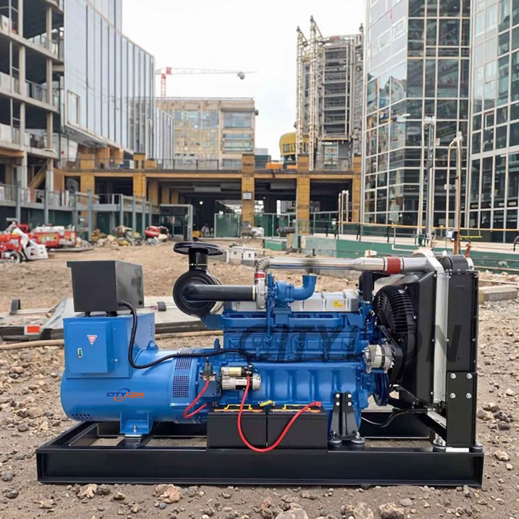 OEM/ODM Open Type Standby Genset, Custom 3 Phase 450kW 500kW 600kW 800kW Power Water Cooled Diesel Generator-CITYLION  |  power your life