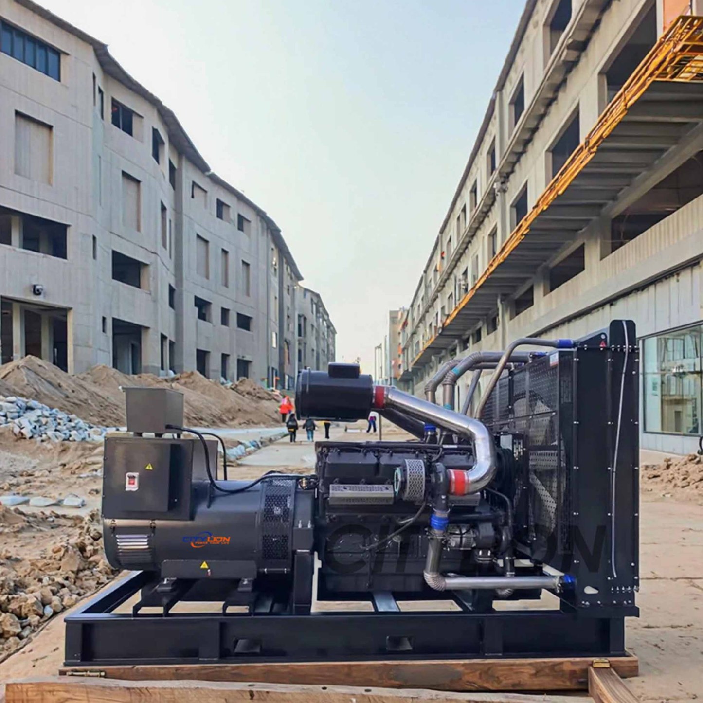 OEM/ODM Open Type Standby Genset, Custom 3 Phase 450kW 500kW 600kW 800kW Power Water Cooled Diesel Generator-CITYLION  |  power your life