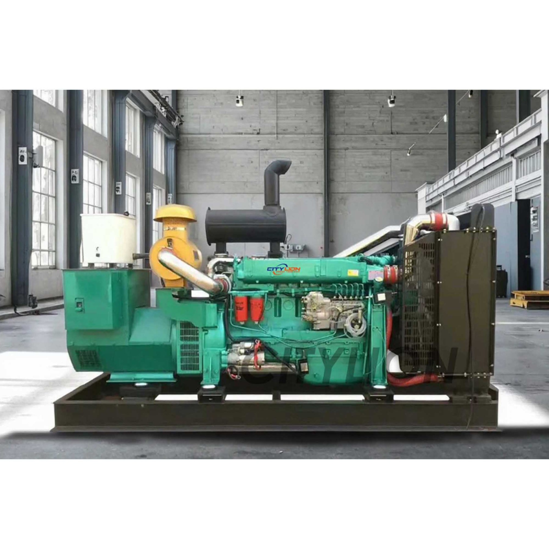 Premium Quality Soundproof Water Cooled Genset for Home 50kW 60kW 80kW 100kW Open Type Diesel Generator-CITYLION  |  power your life