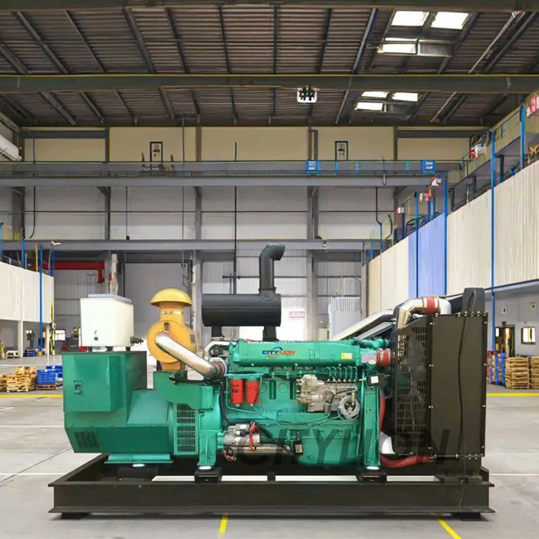 OEM/ODM Open Type Standby Genset, Custom 3 Phase 450kW 500kW 600kW 800kW Power Water Cooled Diesel Generator-CITYLION  |  power your life