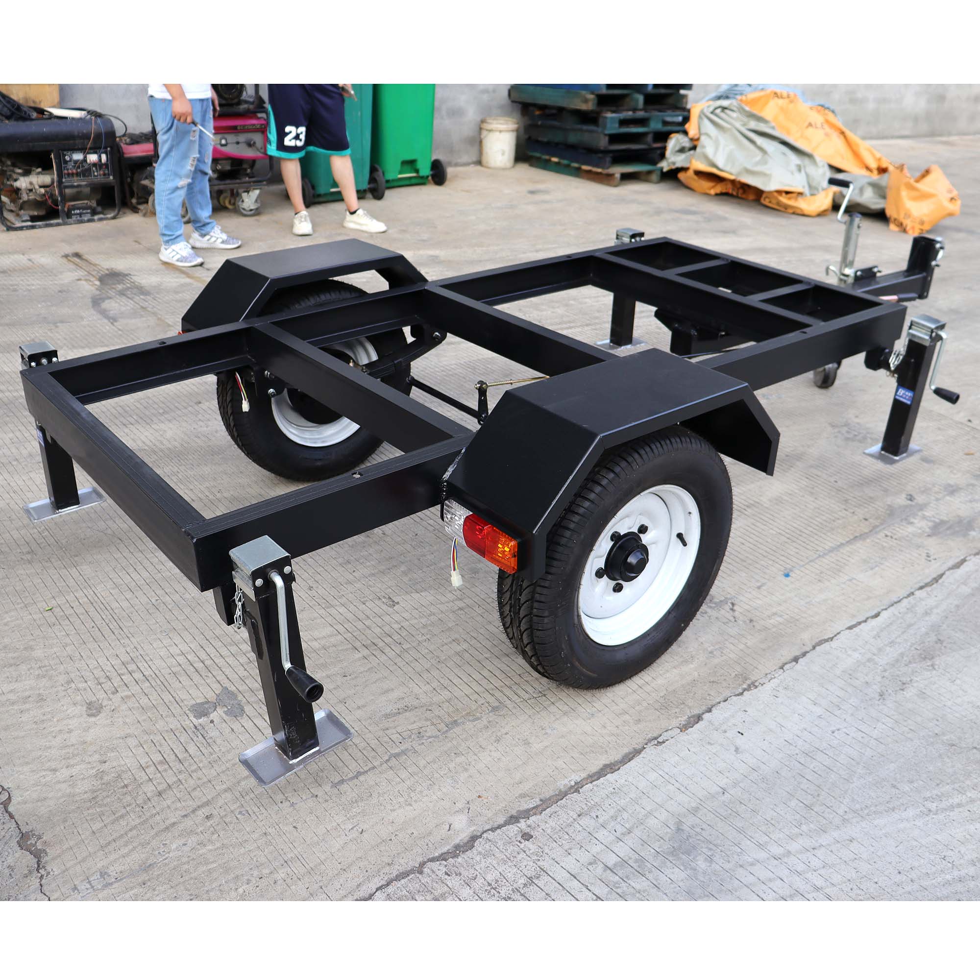 Hot Sale Mobile Water Cooled Genset, 12kW 16kW 20kW 24kW 32kW 40kW Trailer Type Silent Diesel Generator with 2 Wheels-CITYLION  |  power your life