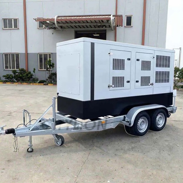 Premium Quality Portable 50HZ/60HZ Power Genset 150kVA 188kVA 250kVA Trailer Silent Diesel Generator-CITYLION  |  power your life