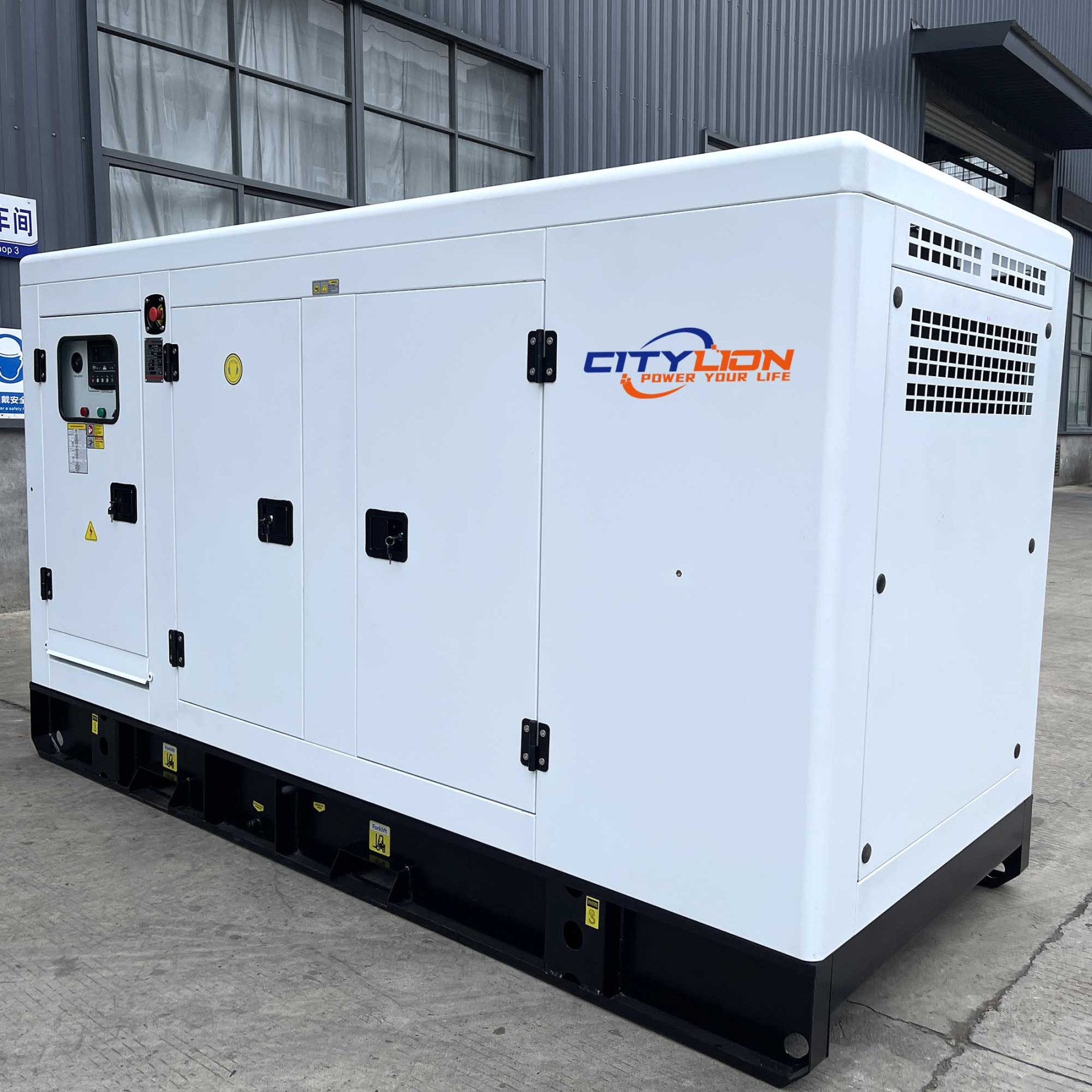 Factory Direct Silent Diesel Generator, Three/Single Phase 50kW 60kW 80kW 100kW Water Cooled Genset for Home Backup-CITYLION  |  power your life