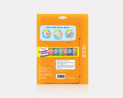 KRAFTEE ERASABLE PICTURES CARD SEALIFE