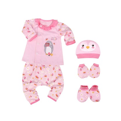 FIFFY Girl Gift Set (98-07-014) - Pink - 0-3 Months