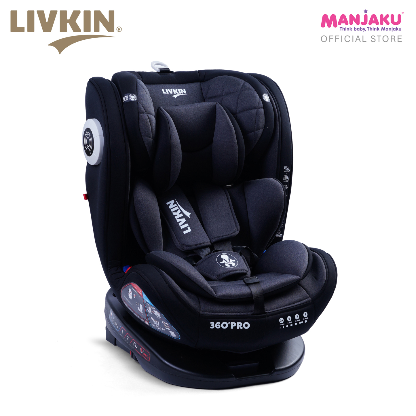 LIVKIN PLBS12 CAR SEAT GREY