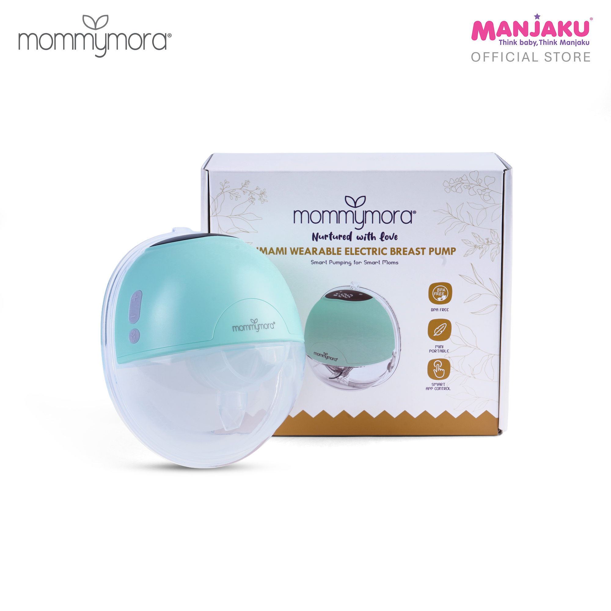 MOMMYMORA WEARABLE BPUMP W APP