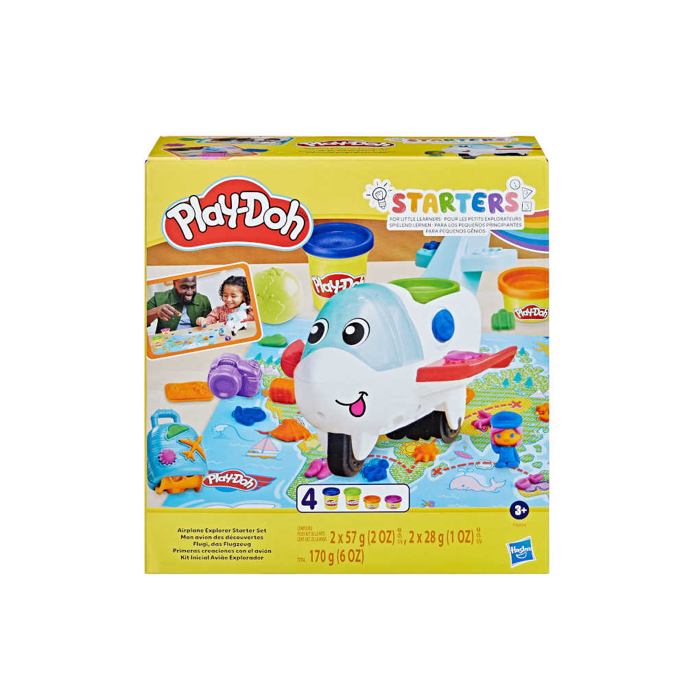 Play-Doh Airplane Explorer Starter Set Toys For Girls & Boys (Model:F8804)