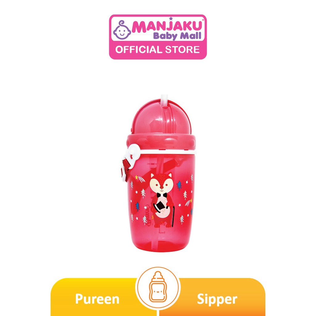 Pureen Animal Sports Sipper 12oz (360ml) - Assorted Color