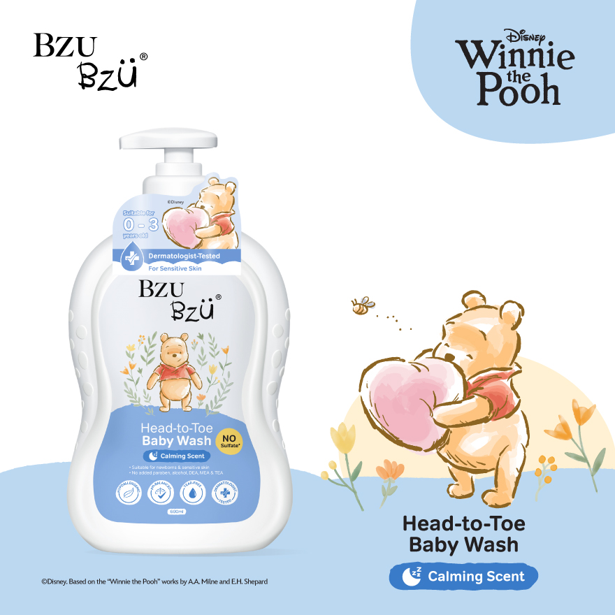 BZU BZU BABY HEAD TO TOE WASH 600ML