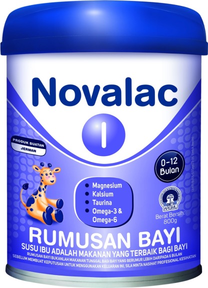 Novalac I Infant Formula Spooncap 800g (Easinova)