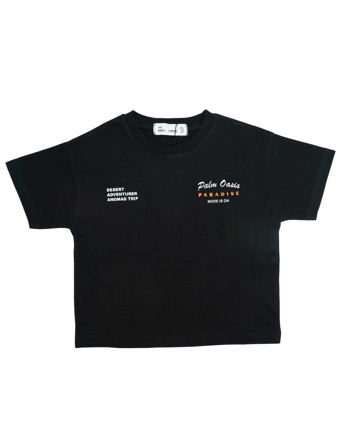 B.HIPPO S/S TOP (HTT1125-10179) - BLACK