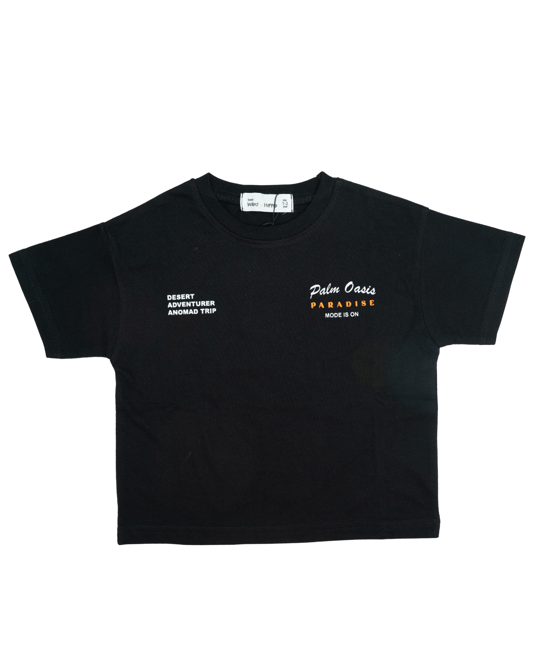 B.HIPPO S/S TOP (HTT1125-10179) - BLACK