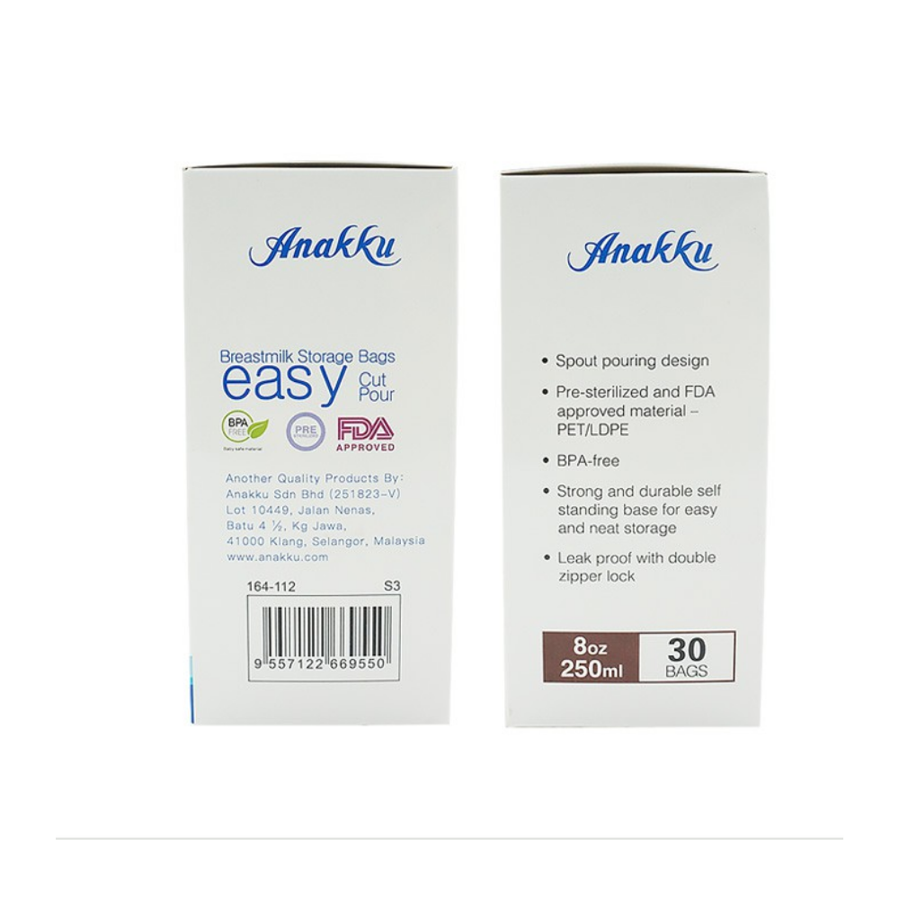 Anakku 30's Milk Storage Bag - 250ml - 164-112