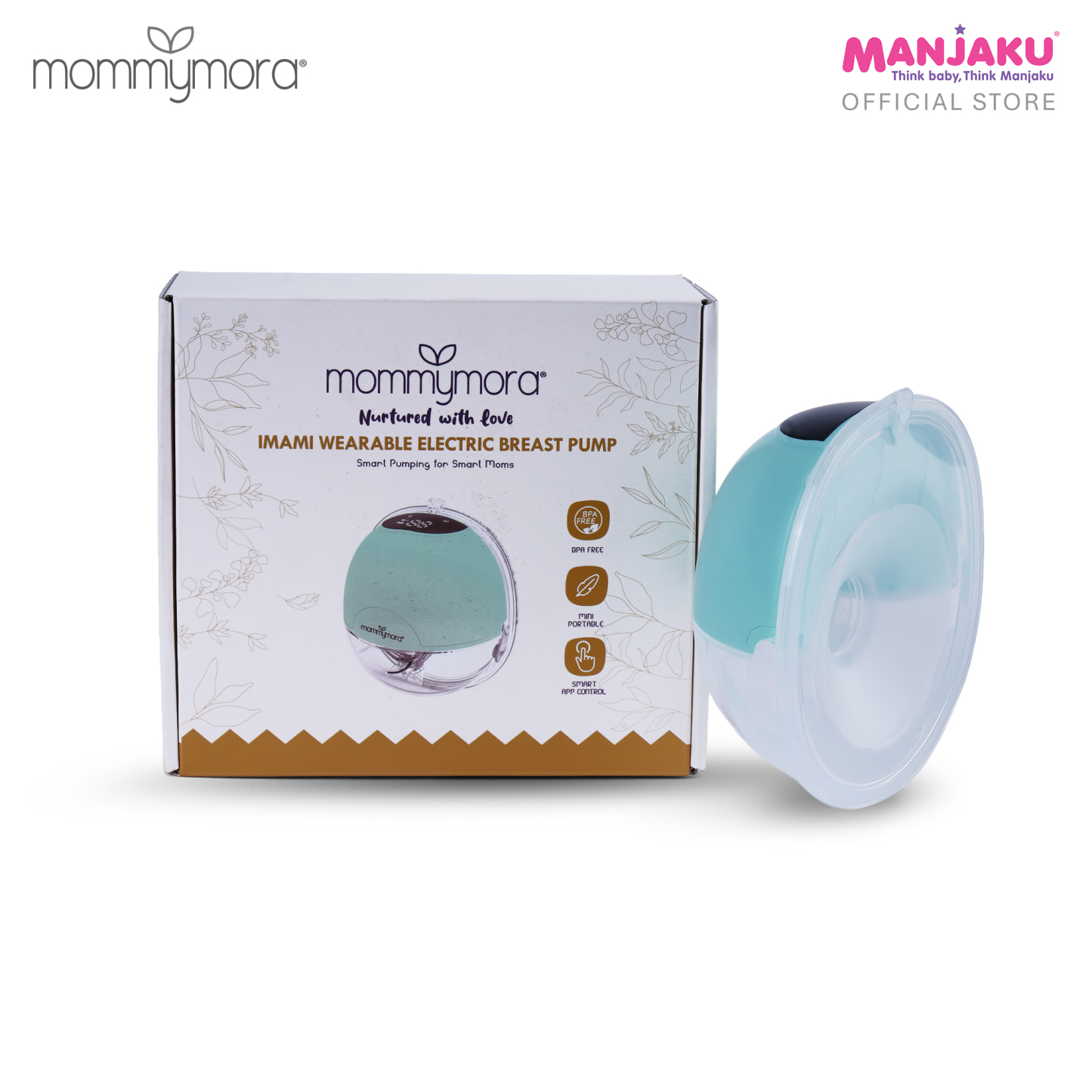 MOMMYMORA WEARABLE BPUMP W APP