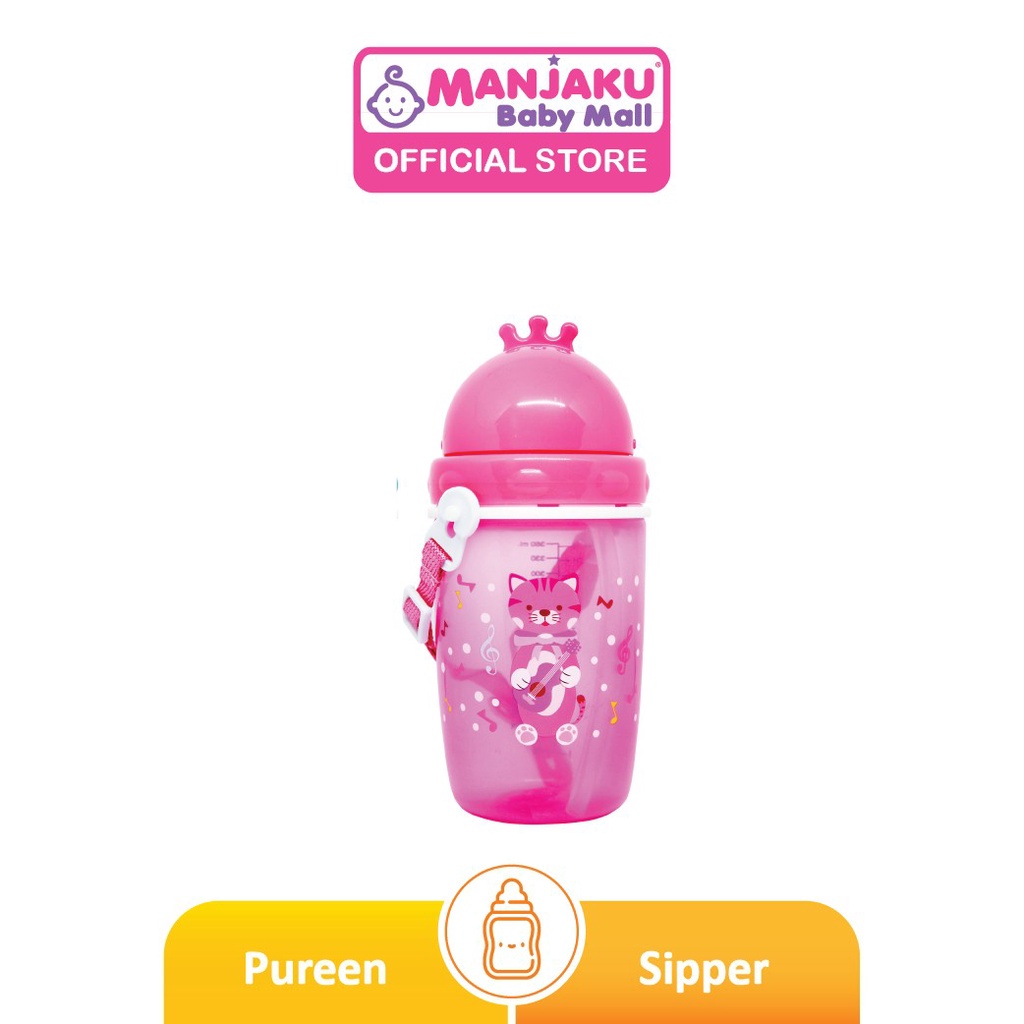 Pureen Animal Sports Sipper 12oz (360ml) - Assorted Color