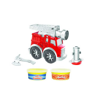 Play-Doh Wheels Fire Engine Vehicle Playset (Model:F0649)