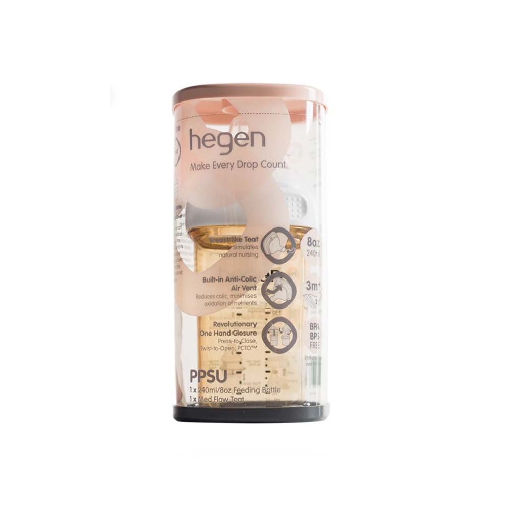 Hegen PCTO 240ml/8oz Feeding Bottle PPSU (Model: 12182105)