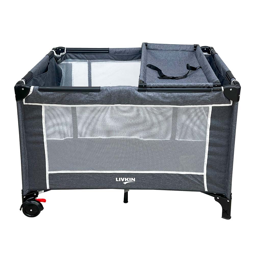 Livkin Comfy Baby Playpen - Dark Grey (Model: WN06/0324)