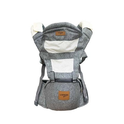 Livkin HipSeat Baby Carrier - Grey (Model: JC02/0324)