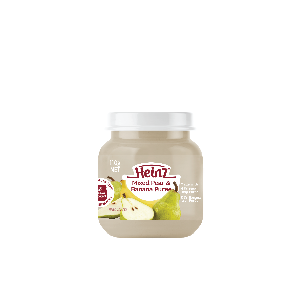 Heinz Baby Food-Pear+Banana 110gm