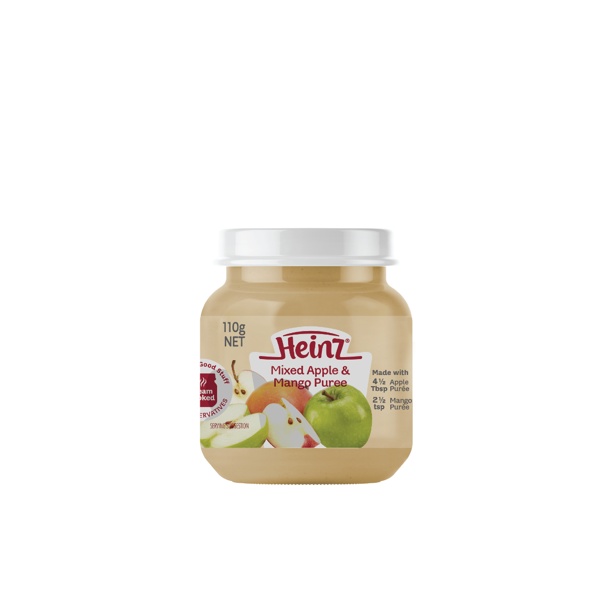 Heinz Baby Food-Mixed Apple+Mango 110gm