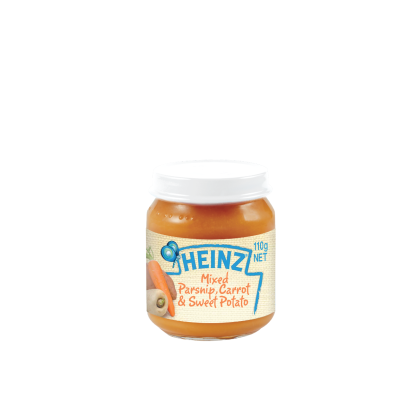 Heinz Baby Food-Parnips+Carrots+S.Potato 110gm