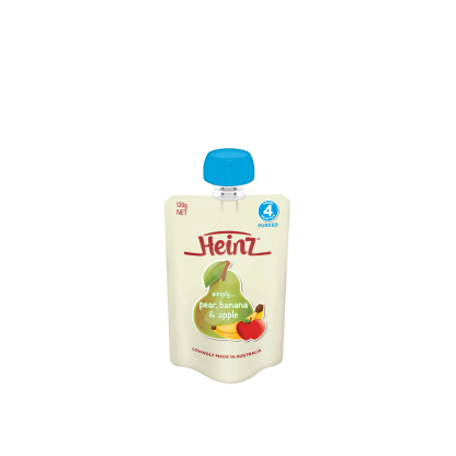 Heinz Simply Pouch-Pear+Banana+Apple