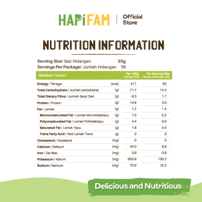 Hapifam Hapi Heros Nat BB Cereal Original 20g