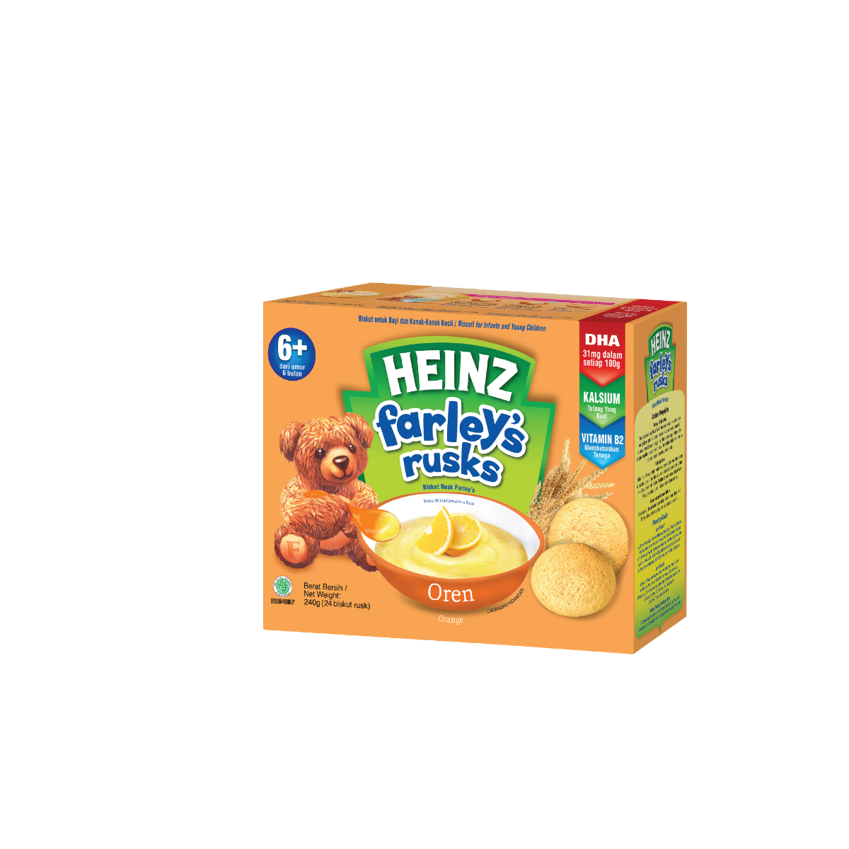 Heinz Farley's Rusks Orange-240gm