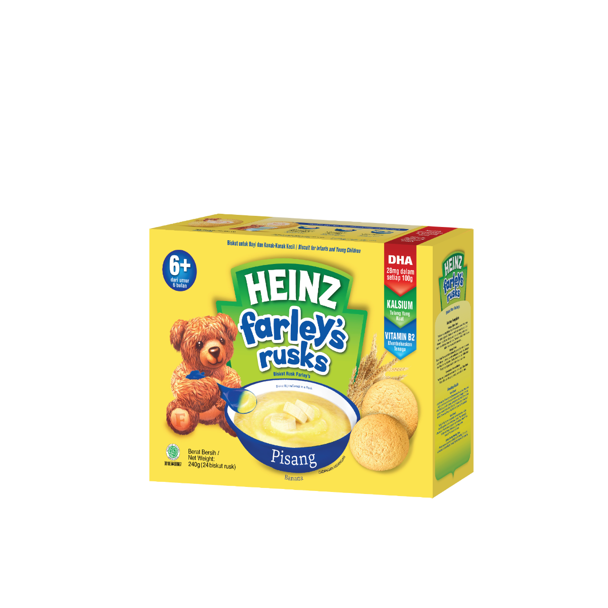 Heinz Farley's Rusks Banana-240gm