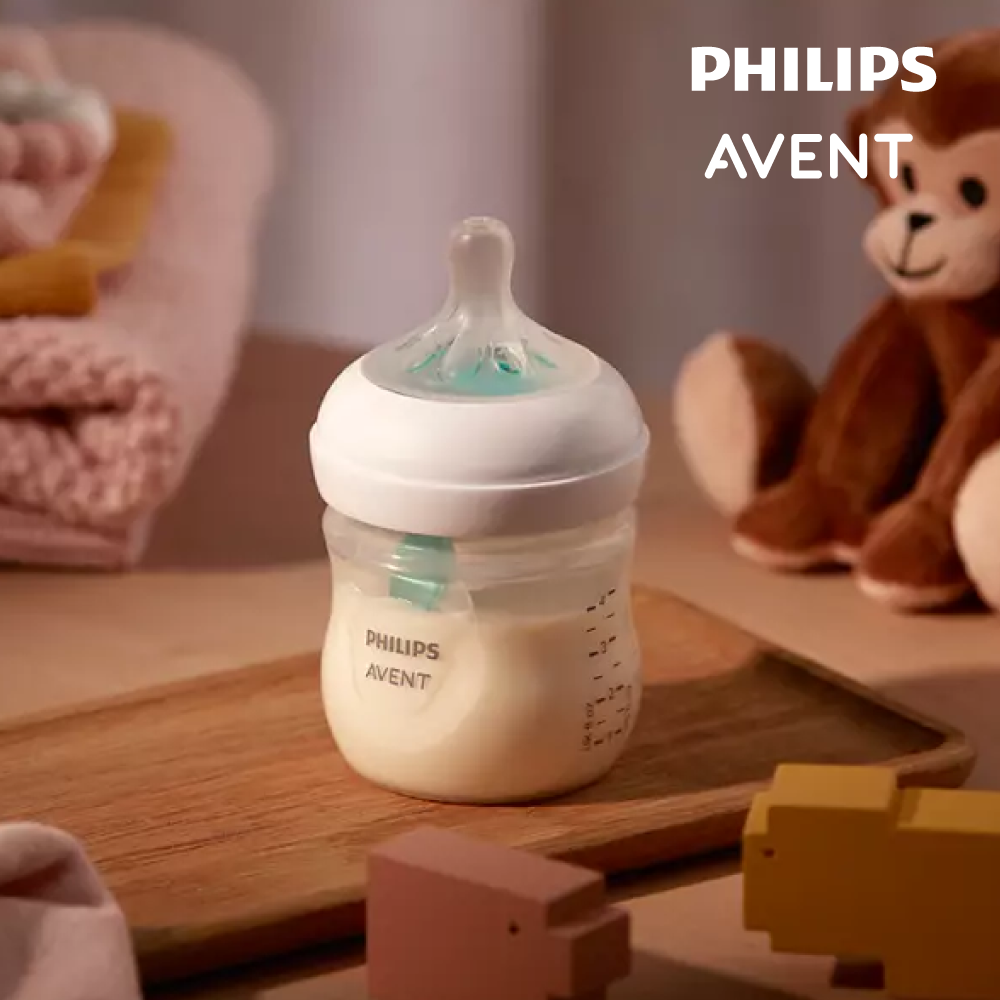 Philips Avent Bottle Natural Response with Air Free Vent 125ML/4oz - Twin Pack (20567002)