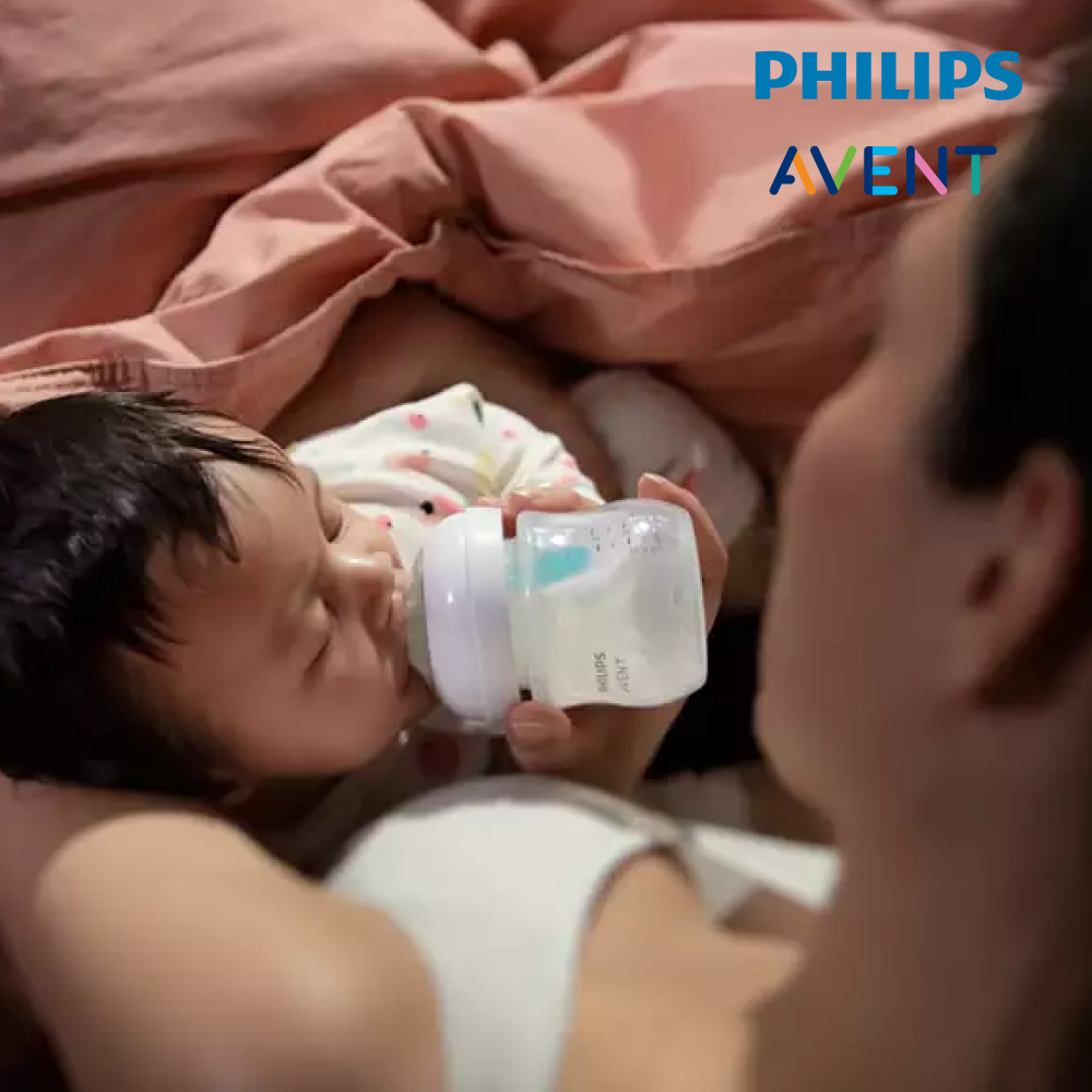 Philips Avent Bottle Natural Response with Air Free Vent 125ML/4oz - Twin Pack (20567002)