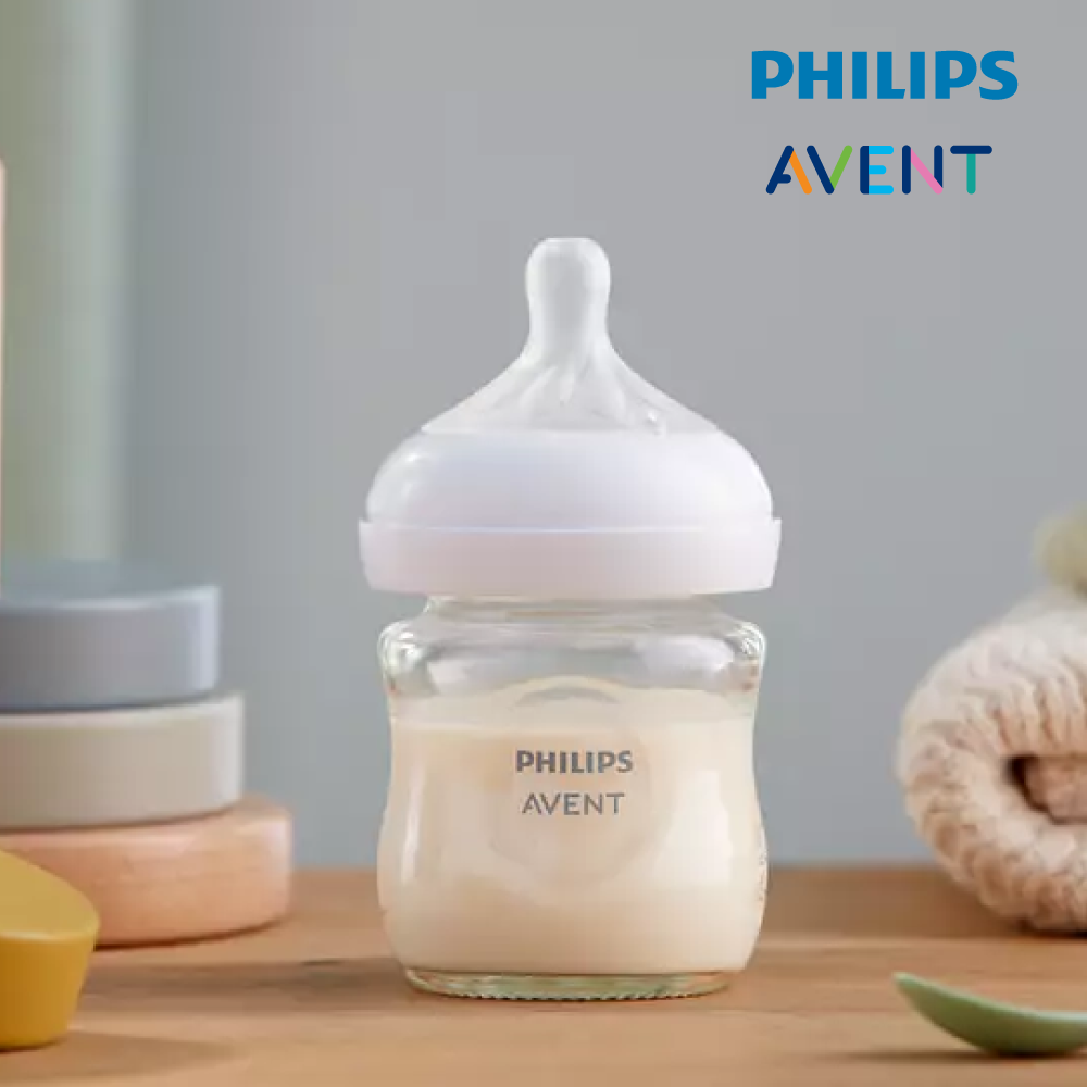 Philips Avent Bottle Natural 3.0 Glass 4oz 1P (20593001)