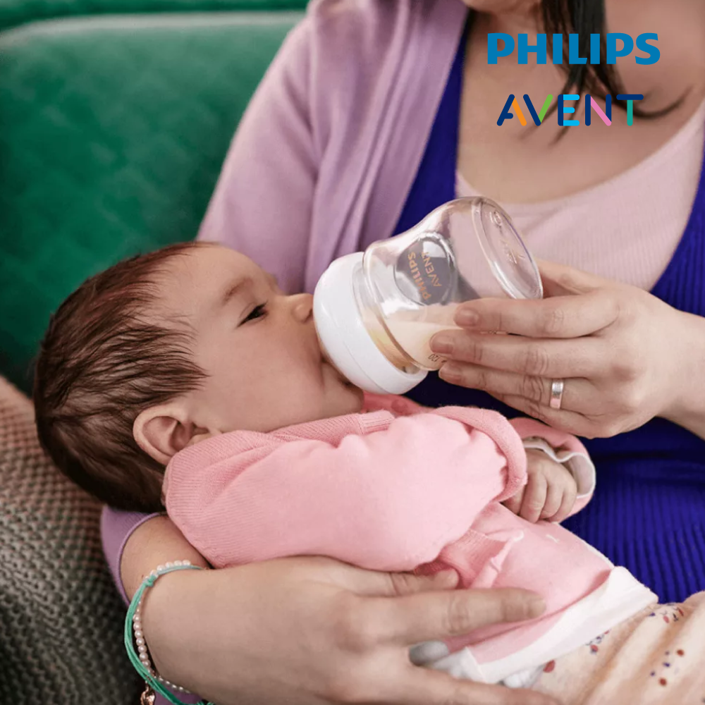 Philips Avent Bottle Natural 3.0 Glass 4oz 1P (20593001)