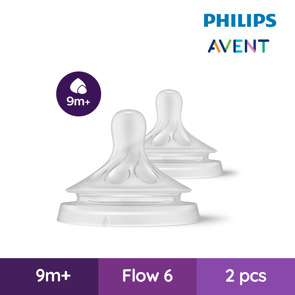 Philips Avent Teat Natural Response 9Months+ - 2 Pieces (20596612)