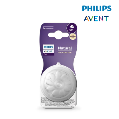 Philips Avent Teat Natural Response 9Months+ - 2 Pieces (20596612)
