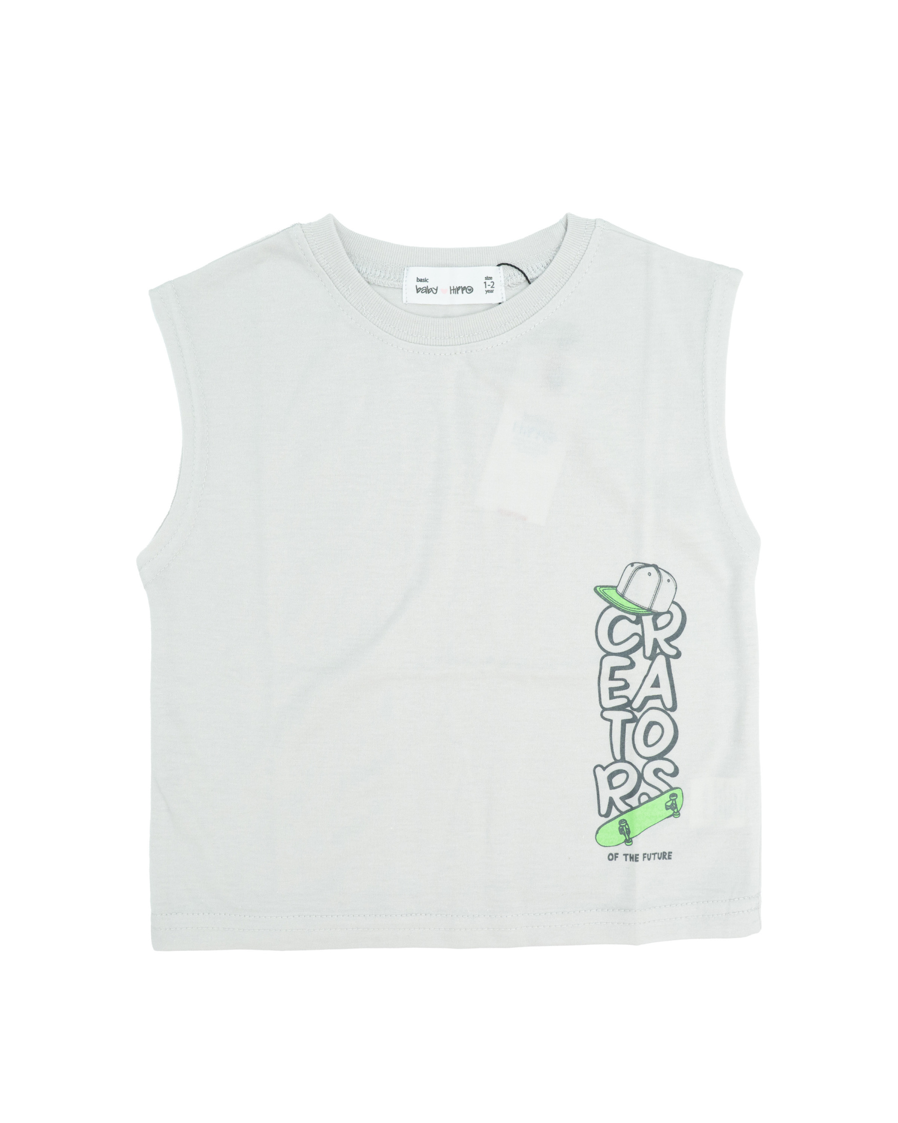 B.HIPPO S/LESS TOP (HTT1125-10189) - BEIGE