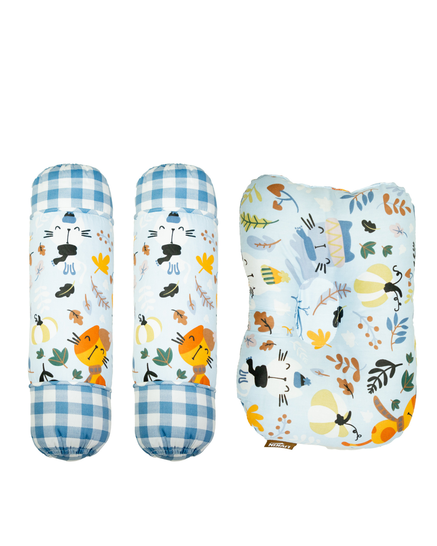 3 IN 1 DIMPLE PILLOW & BOLSTER SET