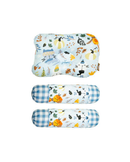 3 IN 1 DIMPLE PILLOW & BOLSTER SET