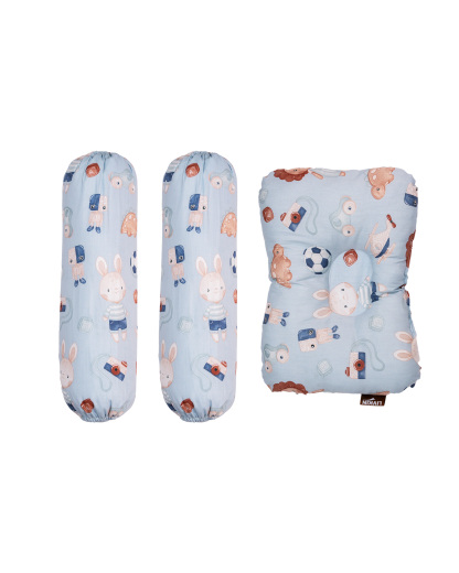 LIVKIN 3IN1 DIMPLE PILLOW & BOLSTER SET