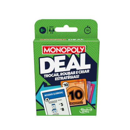Monopoly Deal Quick Playing Family Card Game (Model:G0351)