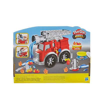 Play-Doh Wheels Fire Engine Vehicle Playset (Model:F0649)