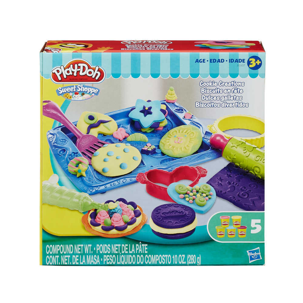 Play-Doh Modelling Compound Kitchen Creation Sweet Shoppe Cookie Playset (Model:B0307)