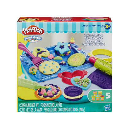 Play-Doh Modelling Compound Kitchen Creation Sweet Shoppe Cookie Playset (Model:B0307)
