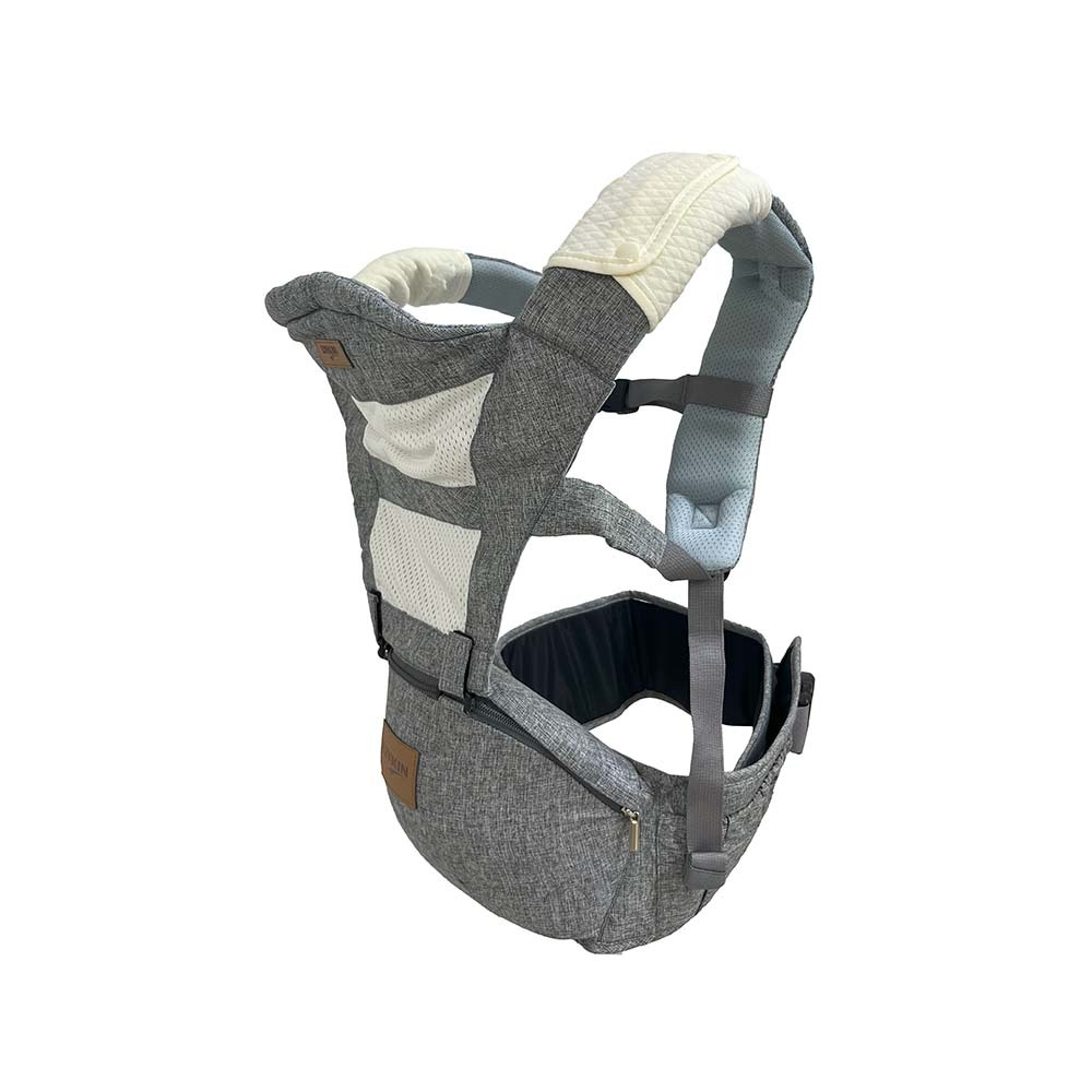 Livkin HipSeat Baby Carrier - Grey (Model: JC02/0324)