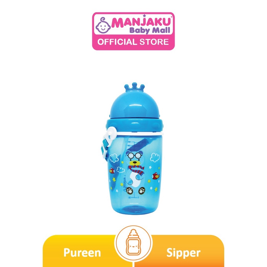 Pureen Animal Sports Sipper 12oz (360ml) - Assorted Color