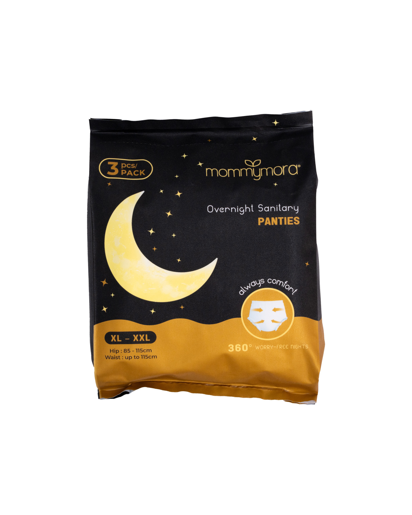 MOMMYMORA OVERNIGHT PANTIES XL/XXL 3 PCS / PACK